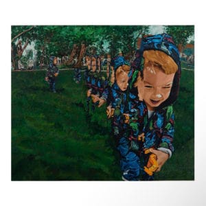 Mateo en el parque (Serie Desfragmentacion)