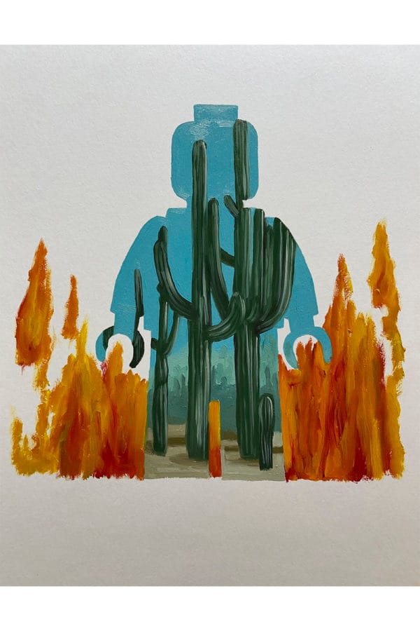 Ego Cactus Incendio