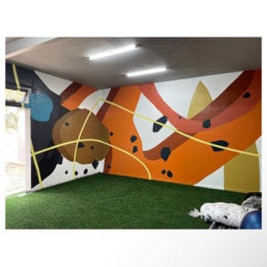 Gimnasio (Mural)