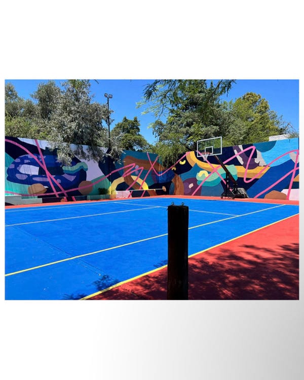 Cancha Paulo Londra (Mural)