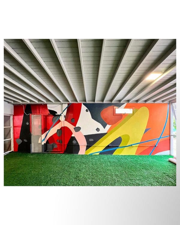 Gimnasio (Mural)
